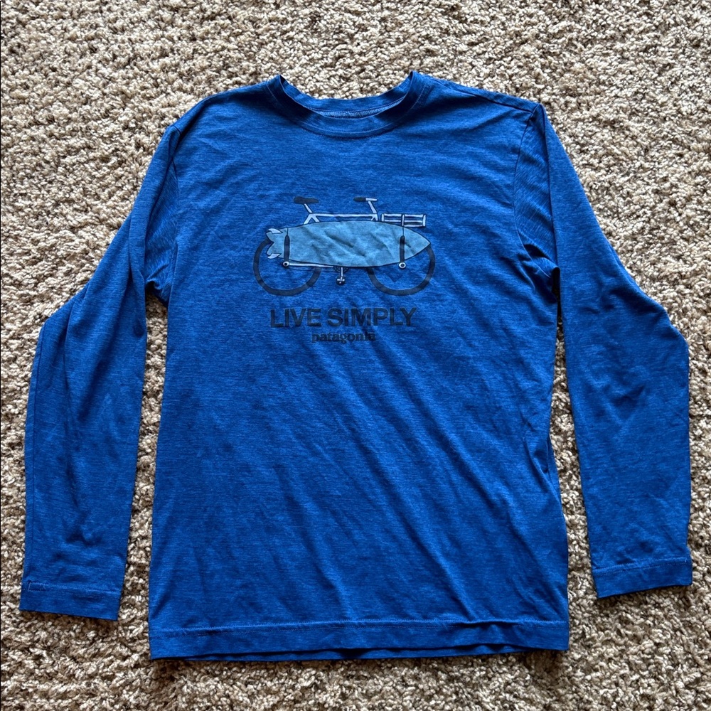 Patagonia Boys Graphic Long Sleeve Tee
